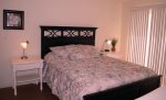 Sleep Late in the Comfy Pillowtop Queen Bed in the Master Bedroom.